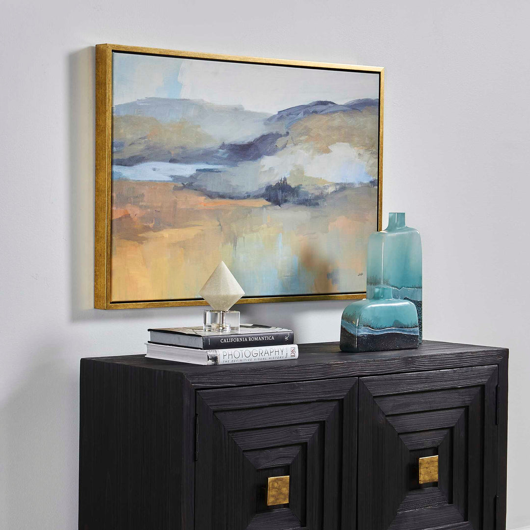 American Home Furniture Uttermost Folded Hills Framed Landscape Art