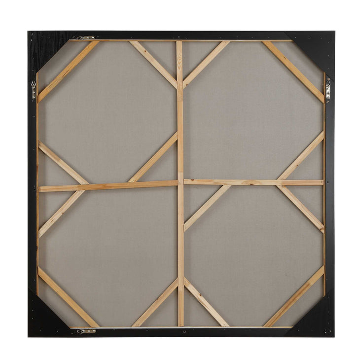 American Home Furniture Uttermost Contort Hand Painted Abstract Art
