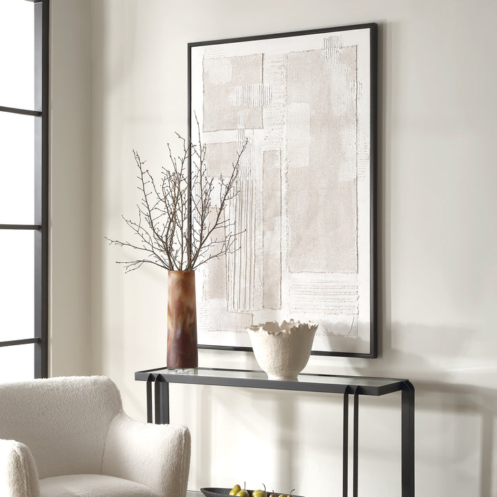 American Home Furniture | Uttermost - Clean Slate Hand Painted Canvas