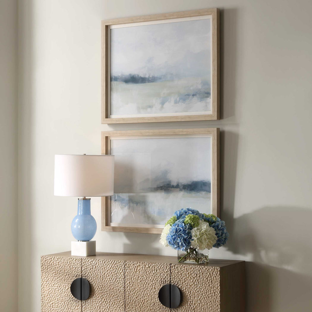 American Home Furniture Uttermost Breezy Vista Framed Prints, S/2