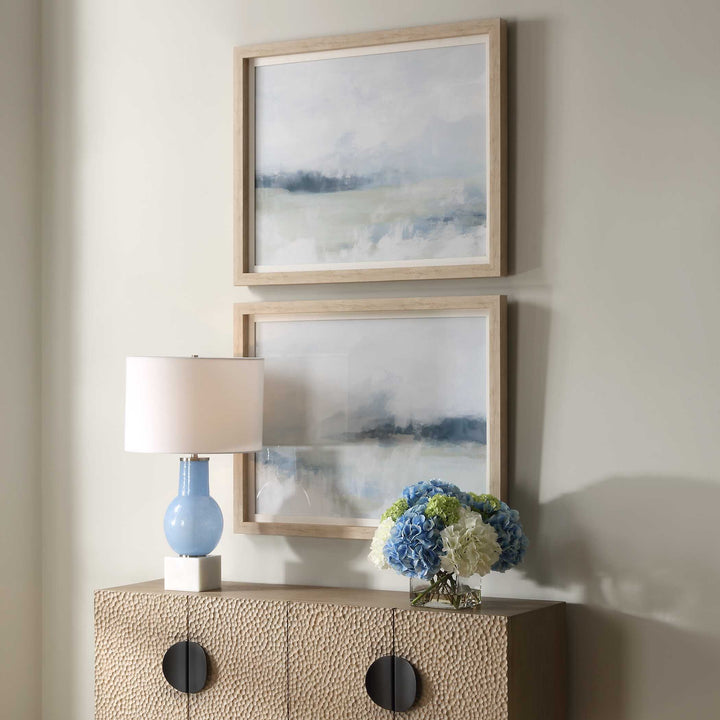 American Home Furniture Uttermost Breezy Vista Framed Prints, S/2