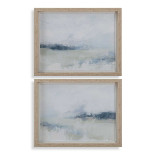American Home Furniture Uttermost Breezy Vista Framed Prints, S/2