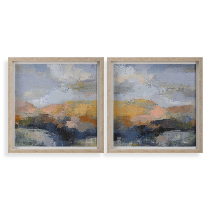American Home Furniture Uttermost Dusk Framed Prints, S/2