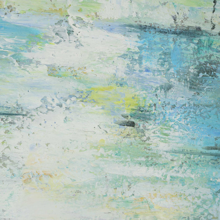 American Home Furniture Uttermost Blissful Hand Painted Abstract Art