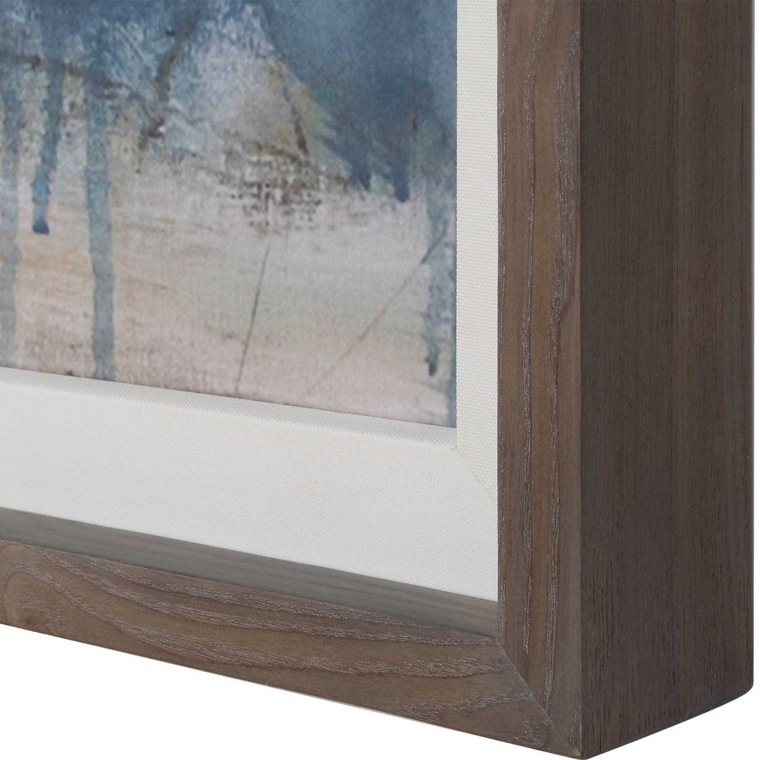 American Home Furniture Uttermost Serenity Paused Framed Abstract Print