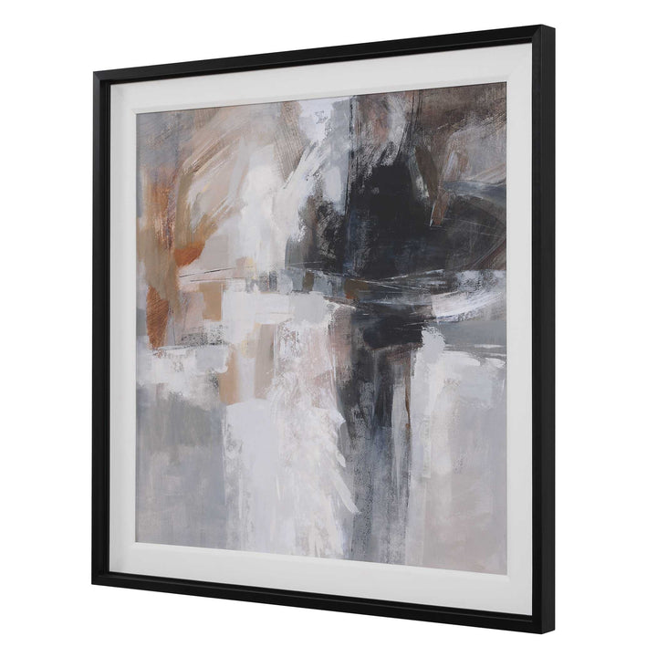 American Home Furniture Uttermost Wings Neutral Abstract Framed Print
