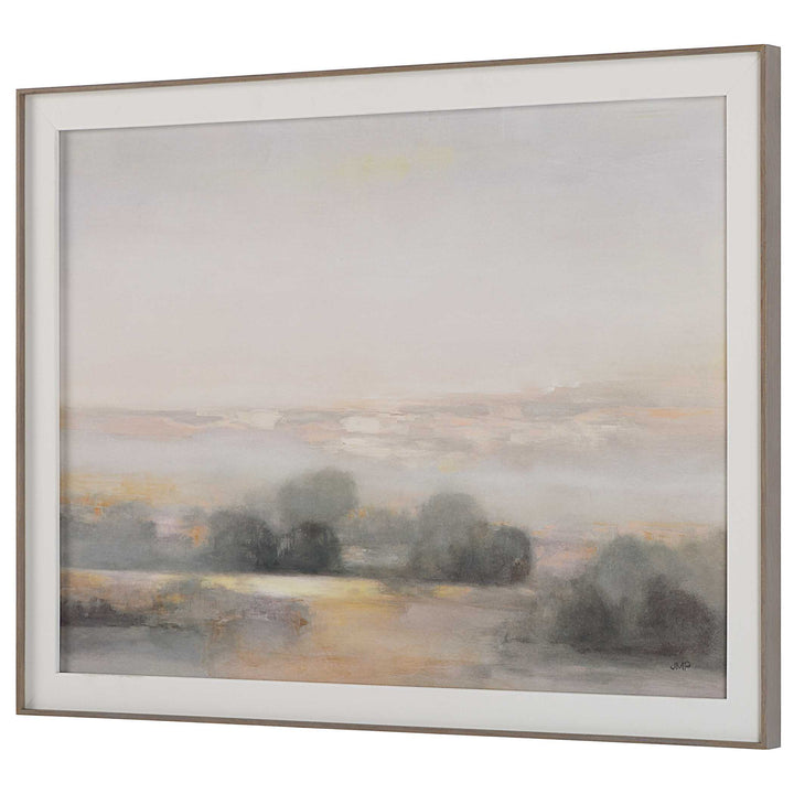 American Home Furniture Uttermost Atmospheric Neutral Landscape Print