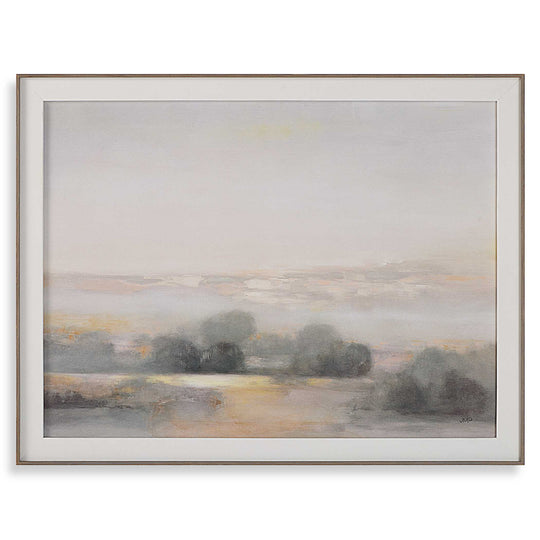 American Home Furniture Uttermost Atmospheric Neutral Landscape Print