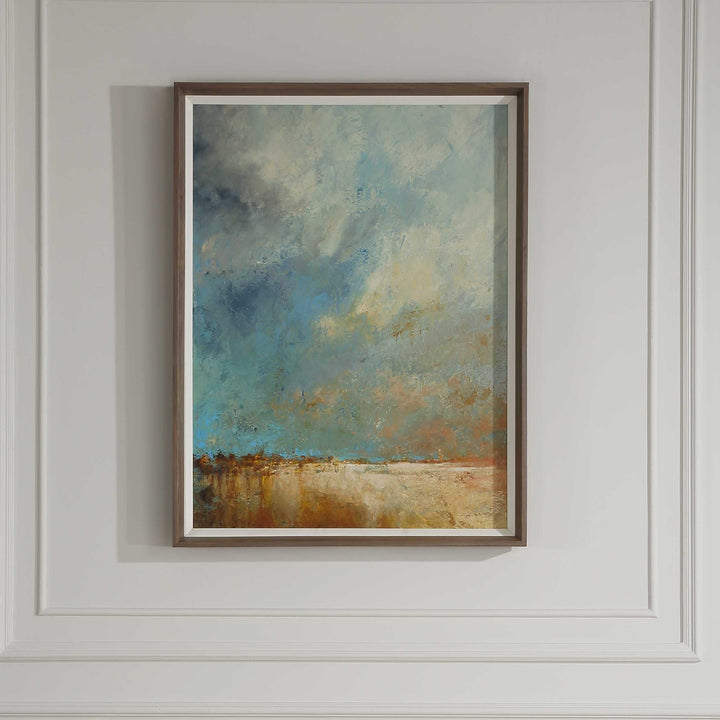 American Home Furniture Uttermost Vista Grande Framed Desertscape Print