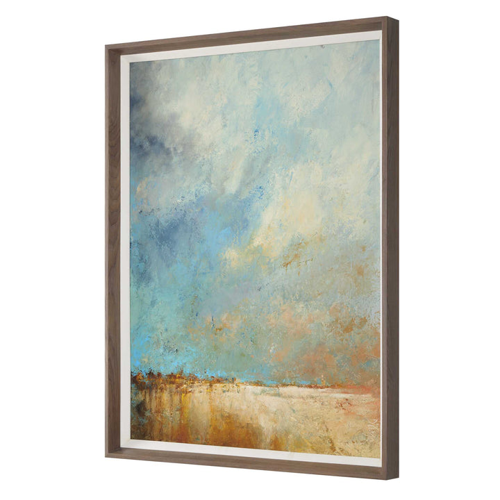 American Home Furniture Uttermost Vista Grande Framed Desertscape Print