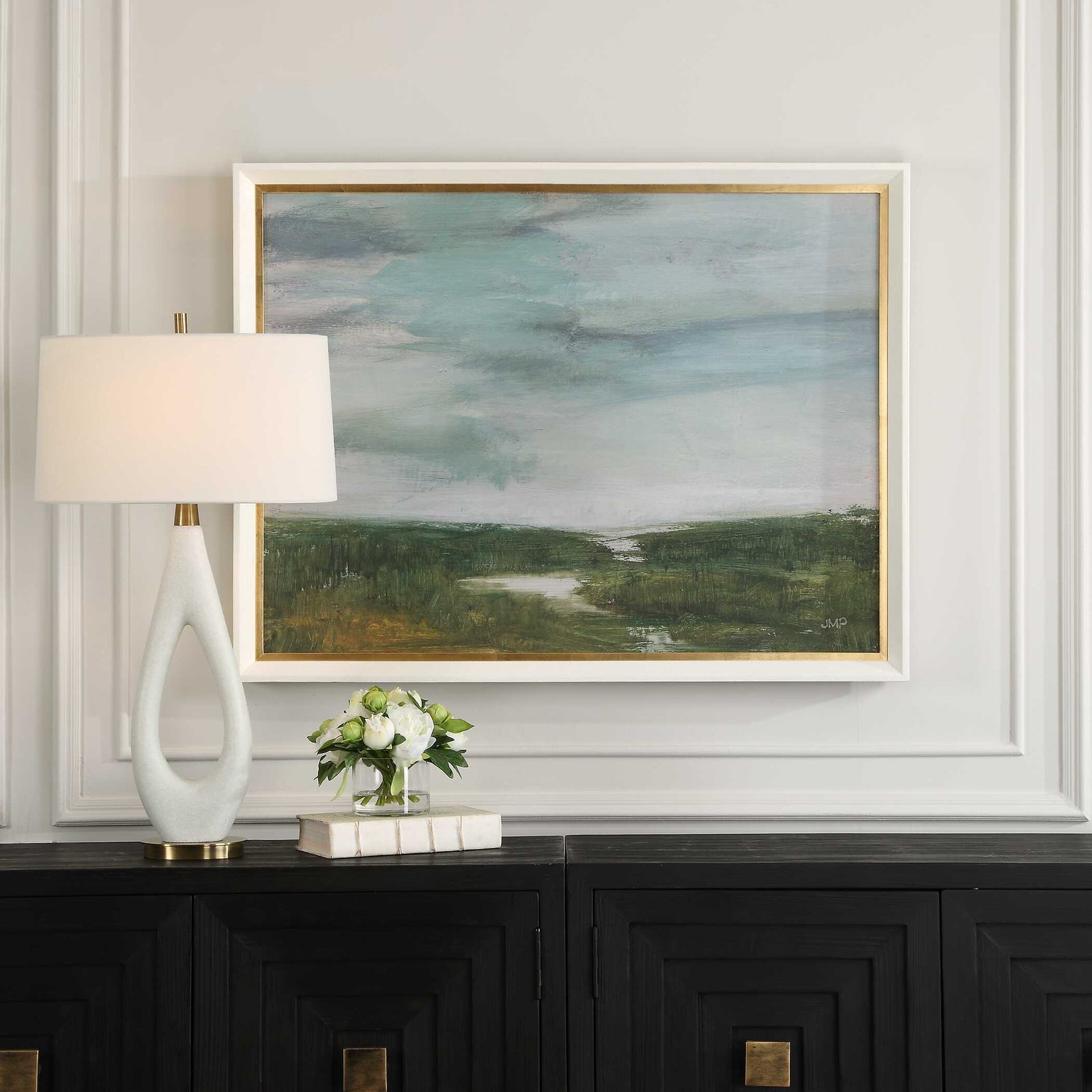 American Home Furniture Uttermost The Path Of The Water Framed Print