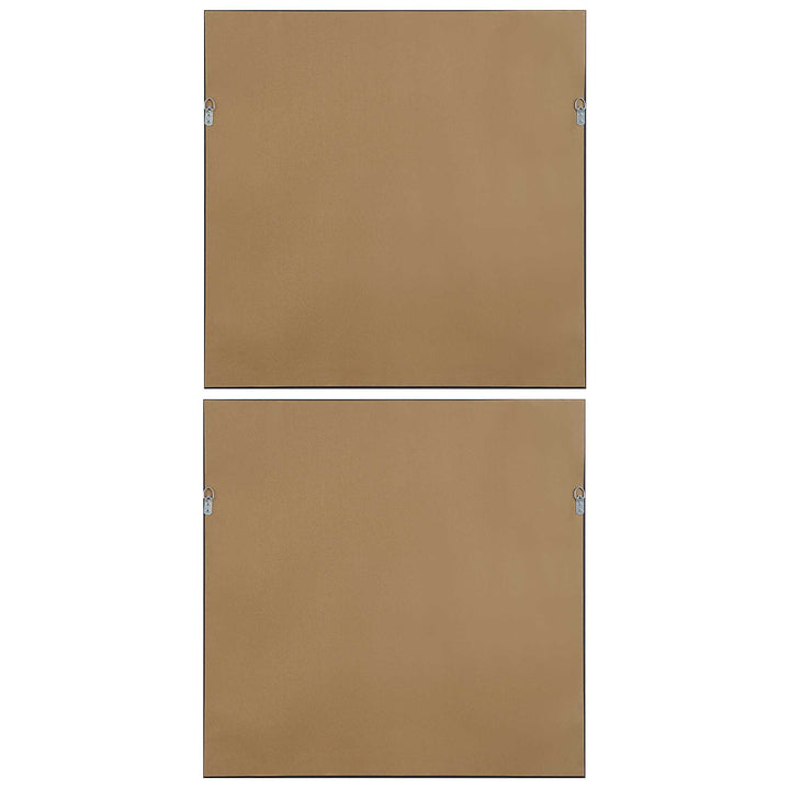 American Home Furniture Uttermost Soft Sage Abstract Landscape Prints Set of 2