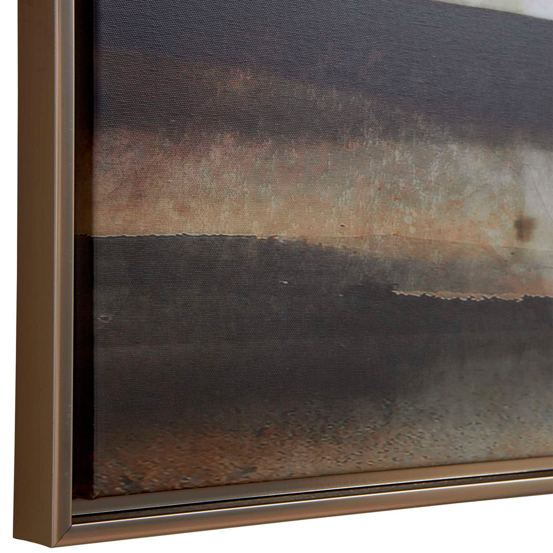 American Home Furniture Uttermost Splash Of Land Framed Canvas
