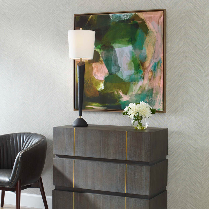 American Home Furniture Uttermost Forever Ever Framed Abstract Art