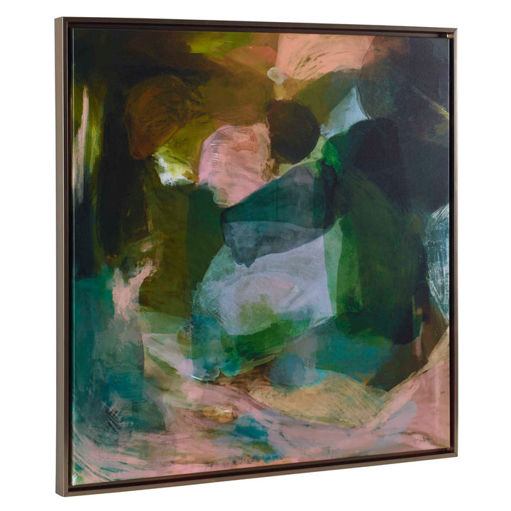 American Home Furniture Uttermost Forever Ever Framed Abstract Art