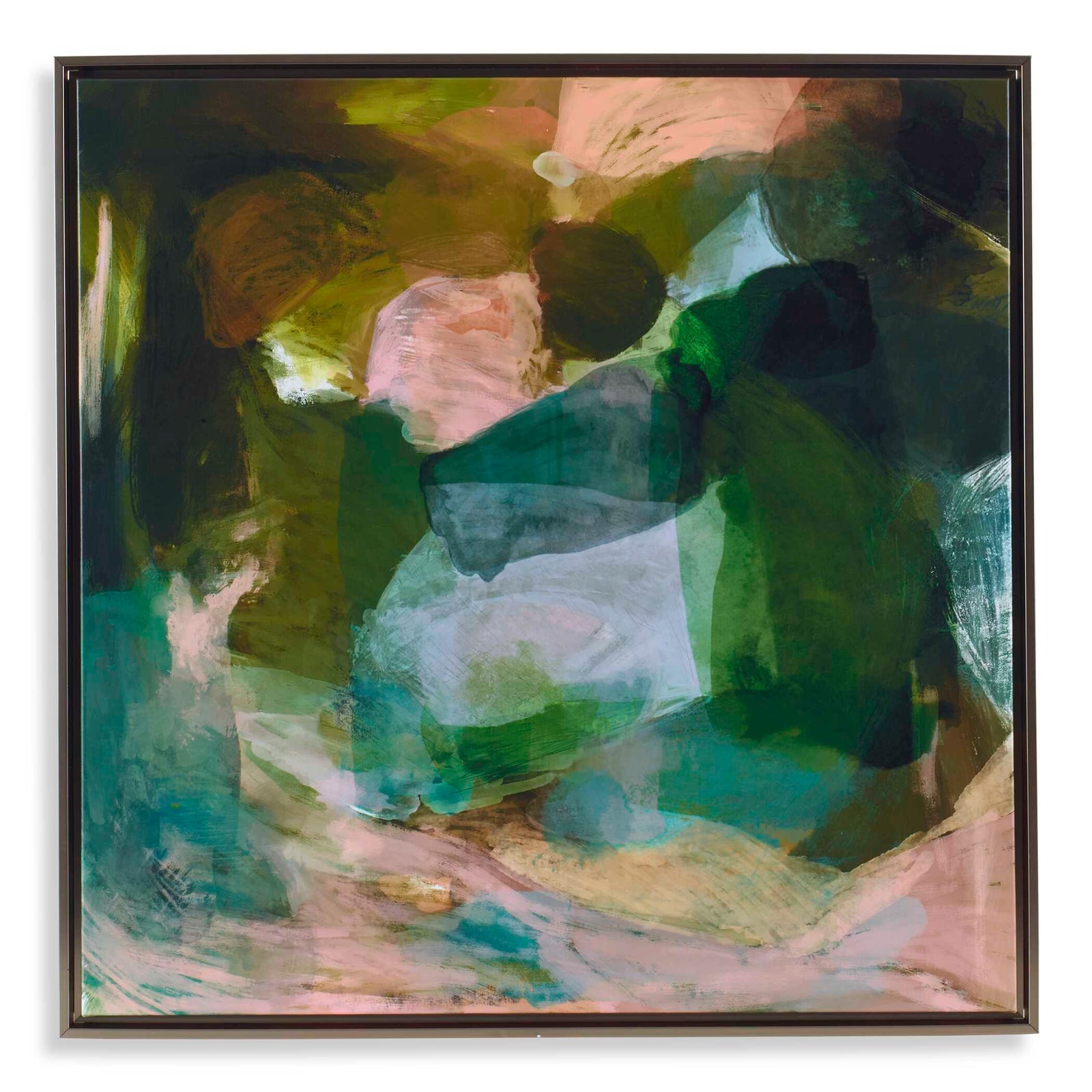 American Home Furniture Uttermost Forever Ever Framed Abstract Art