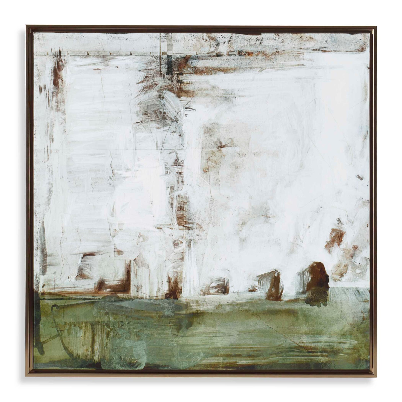 American Home Furniture Uttermost The Boardwalk Framed Abstract Art