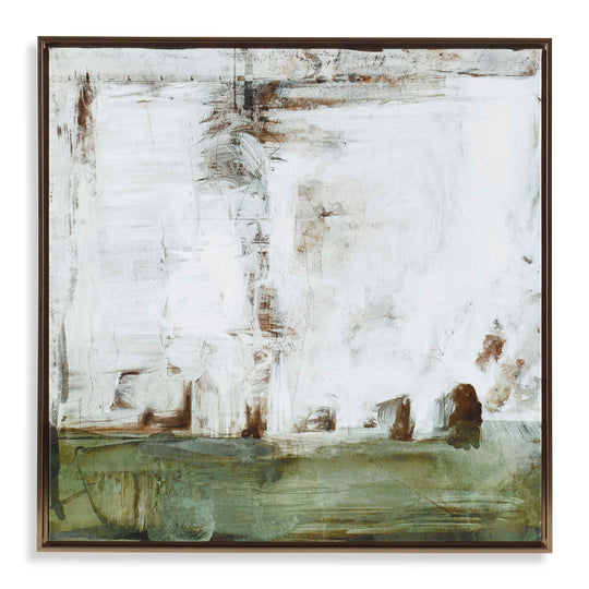 American Home Furniture Uttermost The Boardwalk Framed Abstract Art