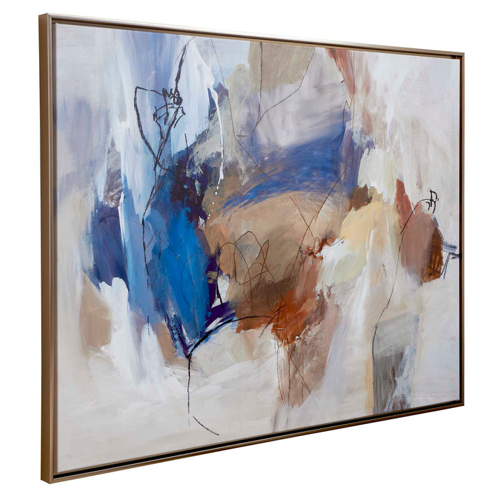 American Home Furniture Uttermost Subtle Nuances Framed Abstract Art