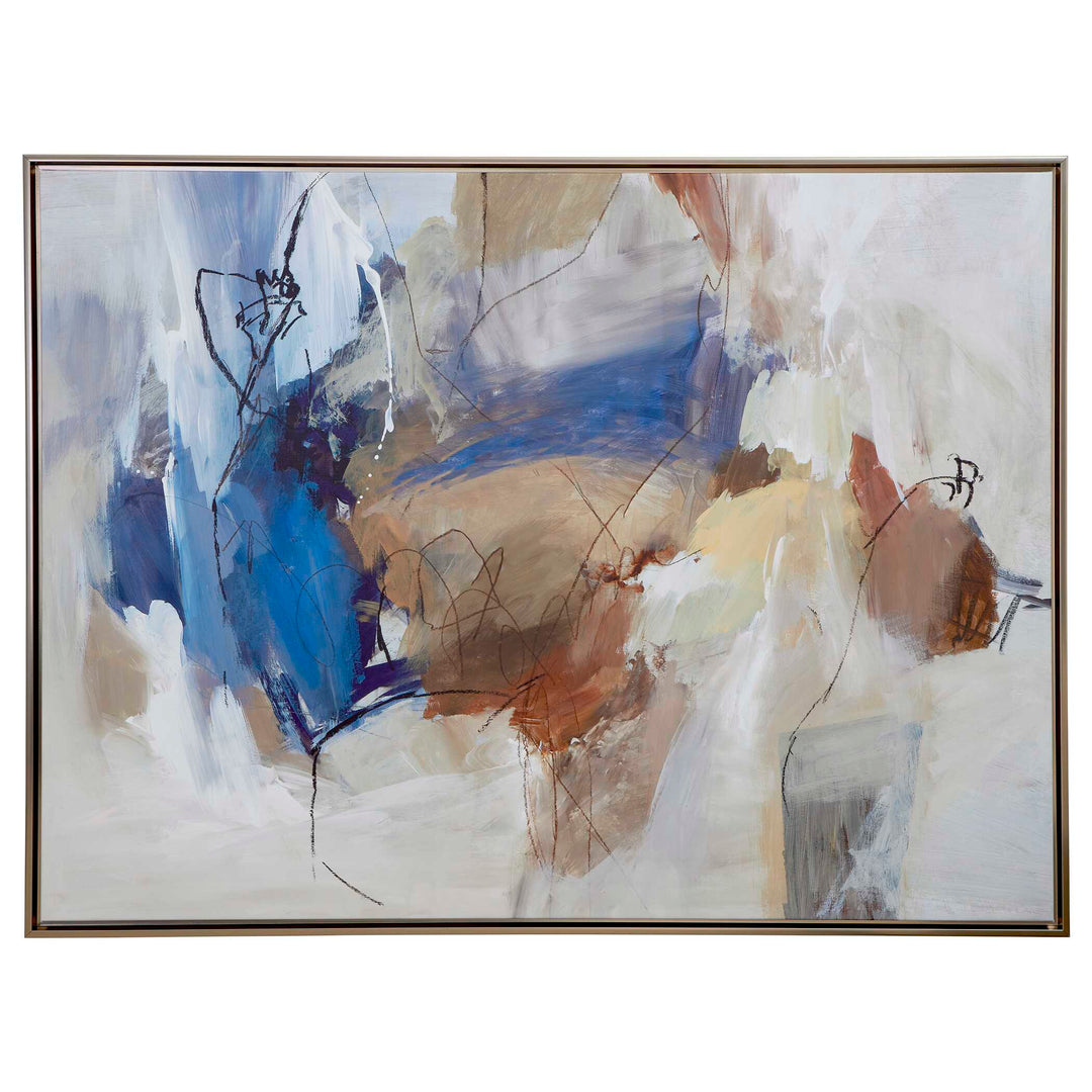 American Home Furniture Uttermost Subtle Nuances Framed Abstract Art