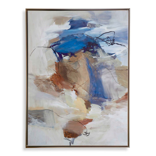 American Home Furniture Uttermost Subtle Nuances Framed Abstract Art