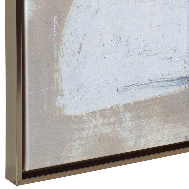 American Home Furniture Uttermost Neutral Nirvana Abstract Canvas Art