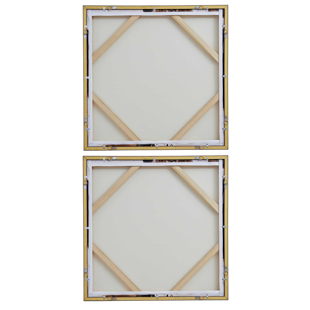 American Home Furniture Uttermost Tactile Inspiration Framed Abstract Art, S/2