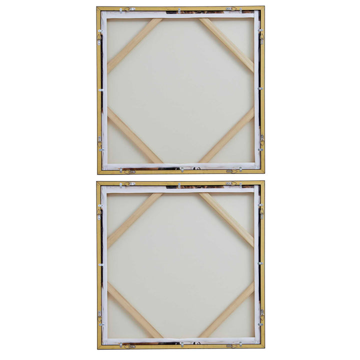American Home Furniture Uttermost Tactile Inspiration Framed Abstract Art, S/2
