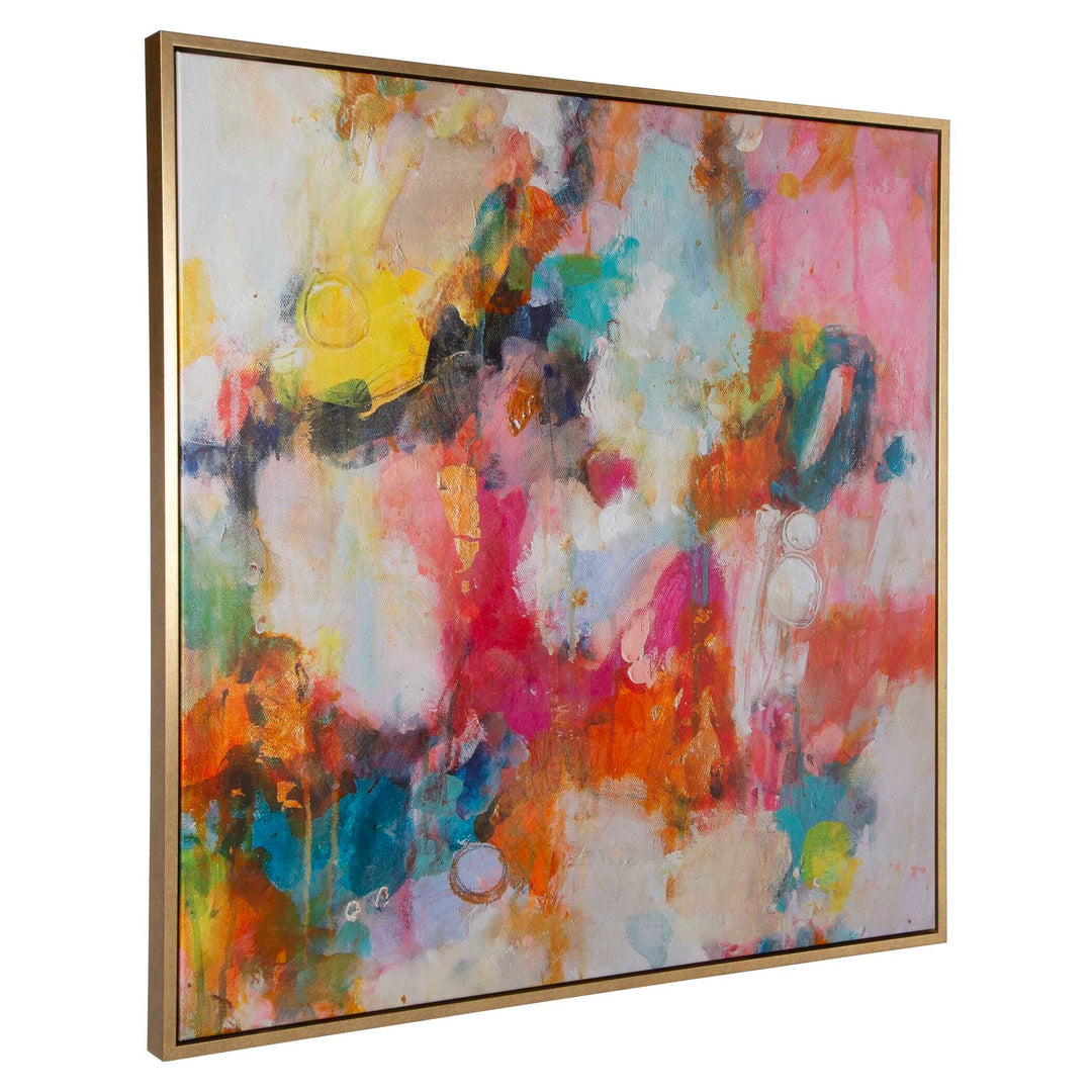 American Home Furniture Uttermost A Colorful Mindset Framed Abstract Art