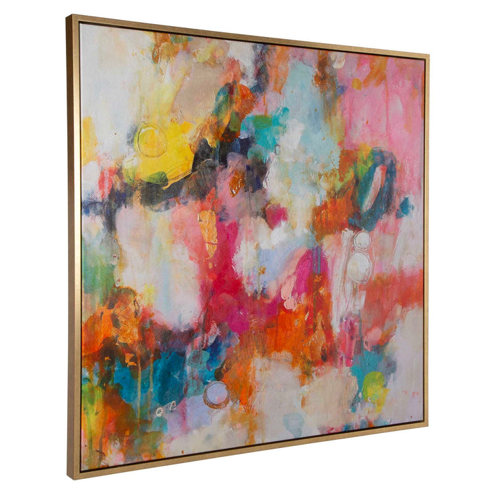 American Home Furniture Uttermost A Colorful Mindset Framed Abstract Art