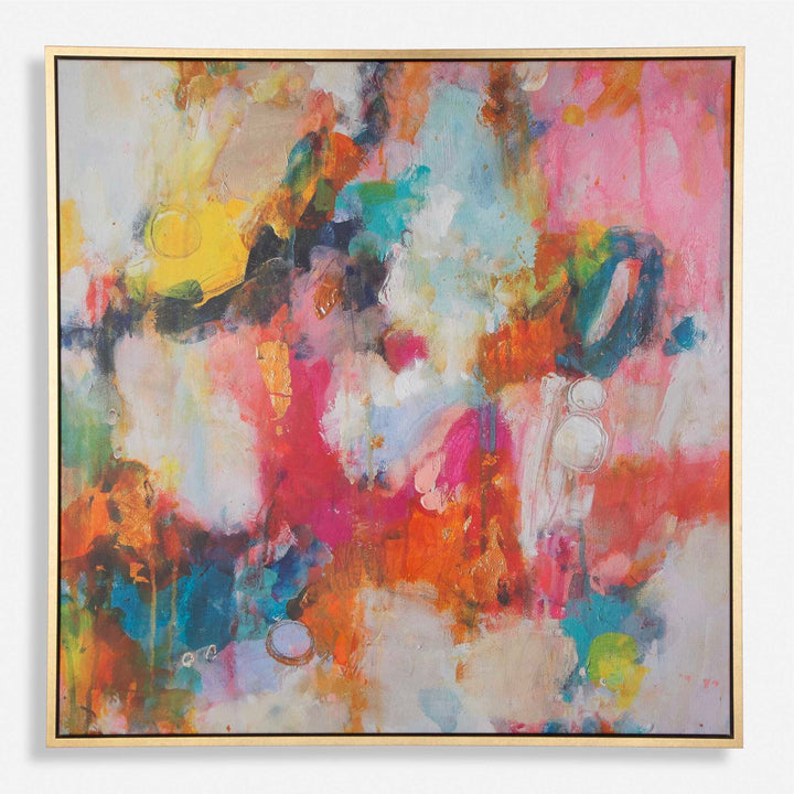 American Home Furniture Uttermost A Colorful Mindset Framed Abstract Art