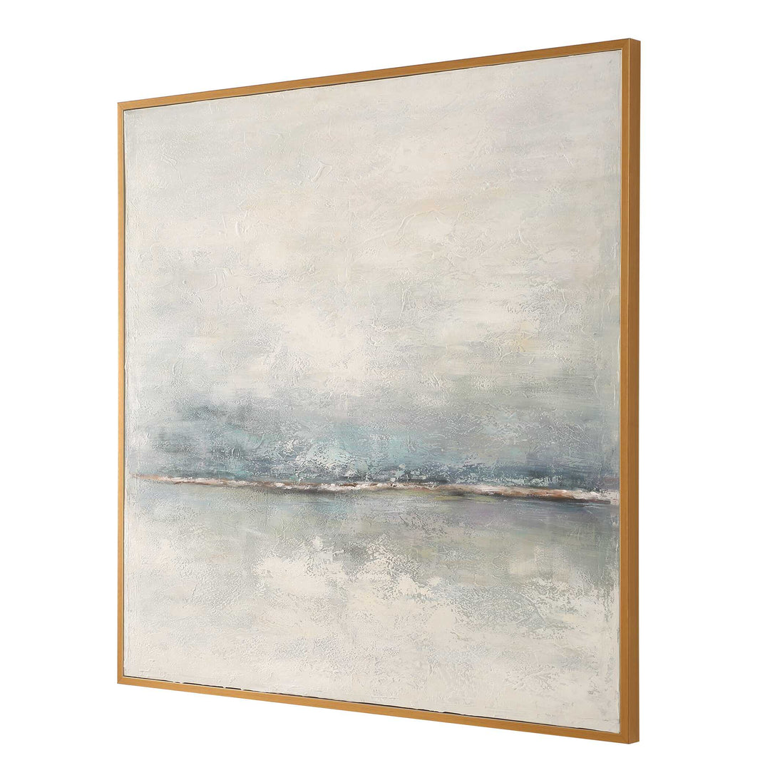 American Home Furniture Uttermost Foggy Morning Abstract Art