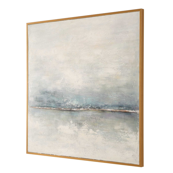 American Home Furniture Uttermost Foggy Morning Abstract Art