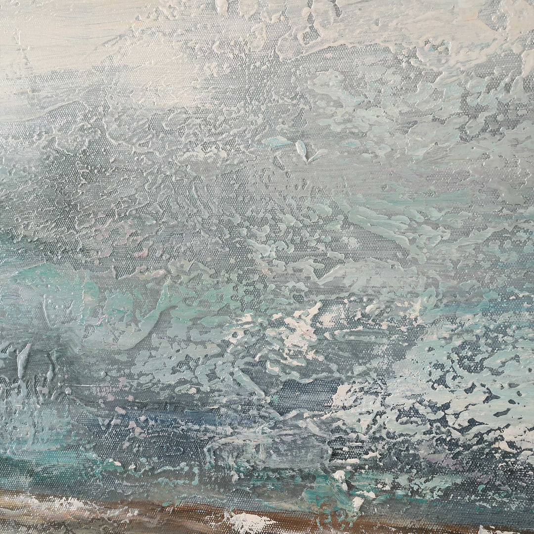 American Home Furniture Uttermost Foggy Morning Abstract Art