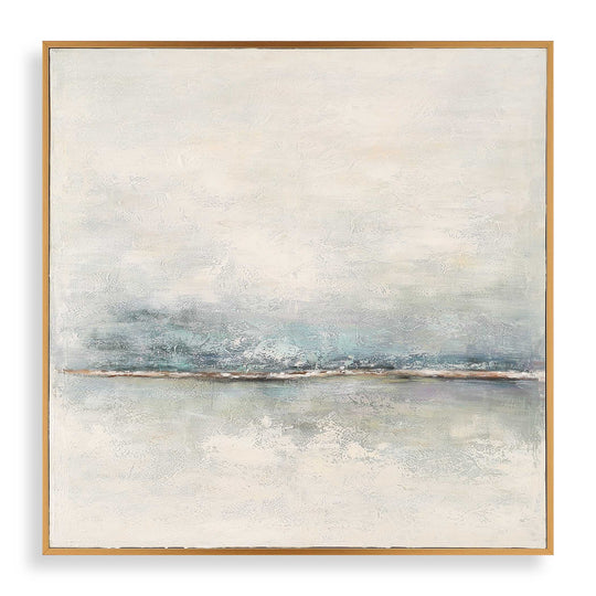 American Home Furniture Uttermost Foggy Morning Abstract Art