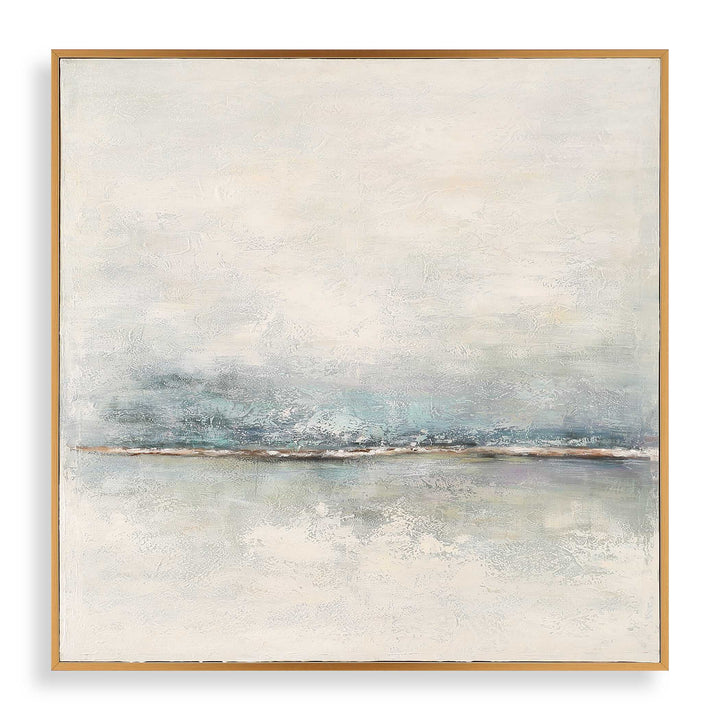 American Home Furniture Uttermost Foggy Morning Abstract Art
