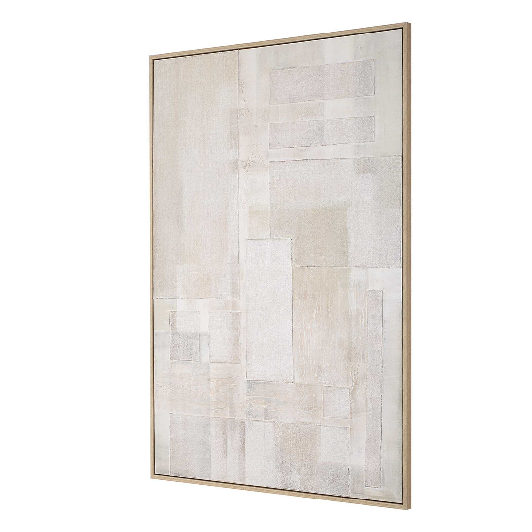 American Home Furniture Uttermost Erase Canvas Abstract Art