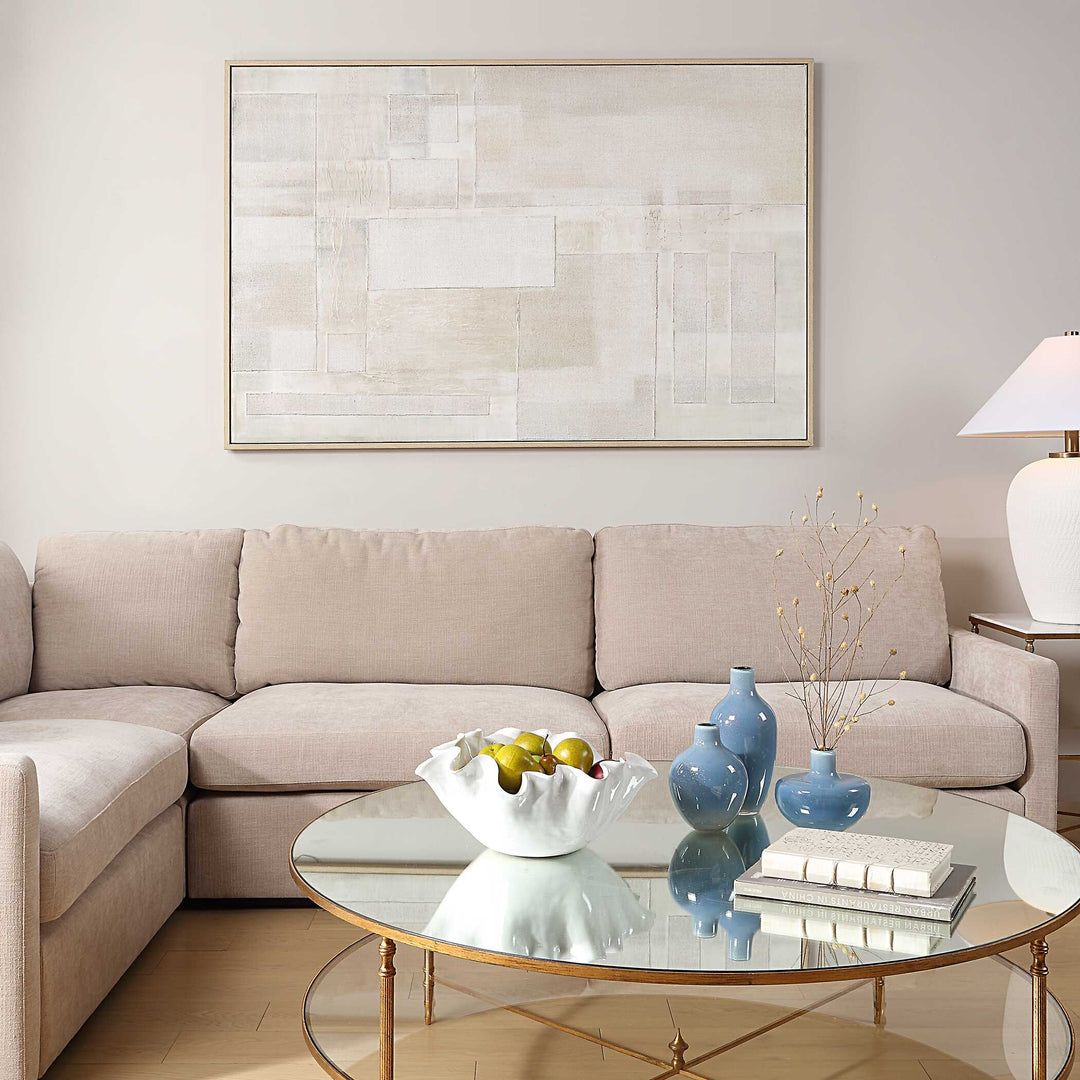 American Home Furniture Uttermost Erase Canvas Abstract Art