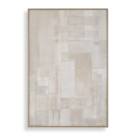 American Home Furniture Uttermost Erase Canvas Abstract Art