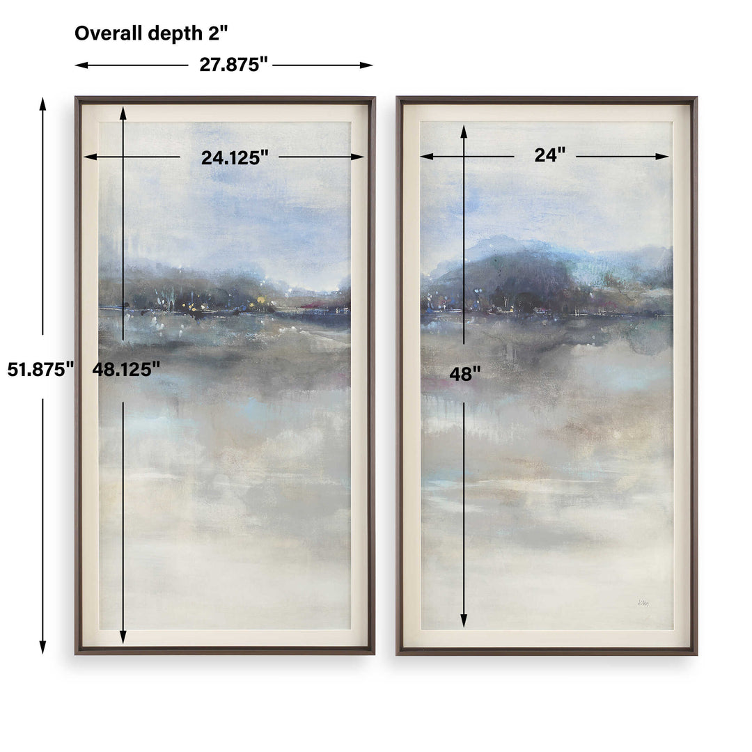 American Home Furniture Uttermost Thinking Of You Landscape Prints Set of 2