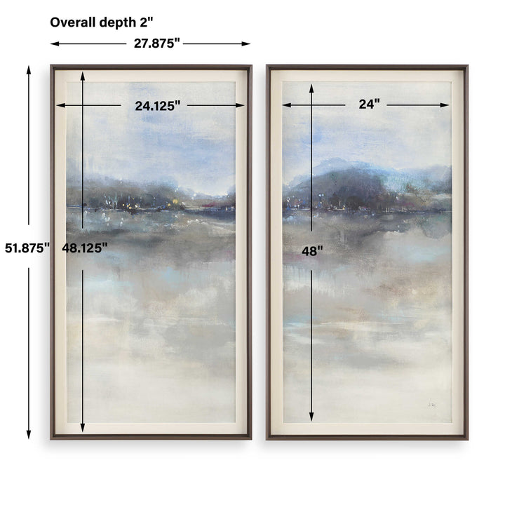 American Home Furniture Uttermost Thinking Of You Landscape Prints Set of 2