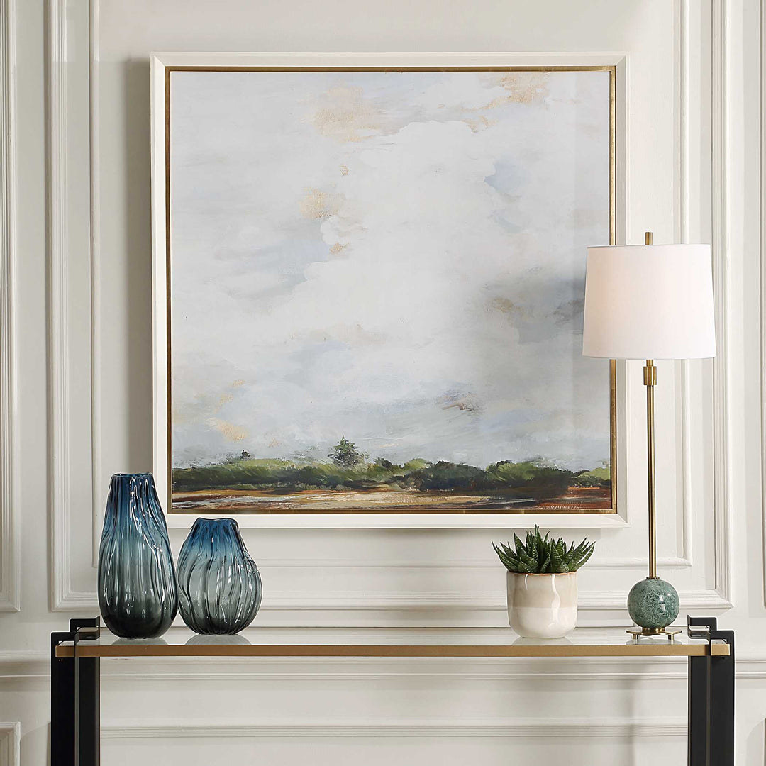 American Home Furniture Uttermost Whispering Cloudscapes Landscape Print