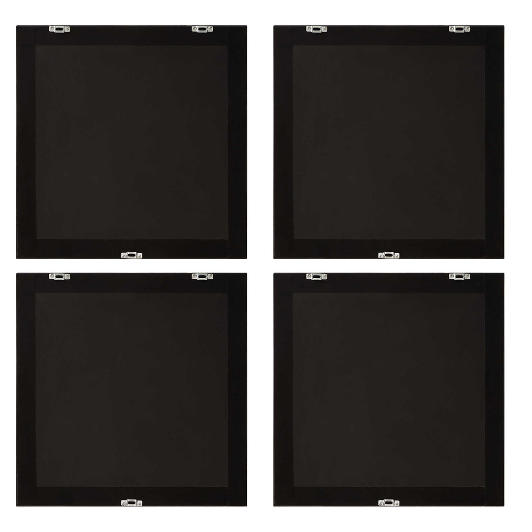 American Home Furniture Uttermost Fourfold Framed Prints Set of 4