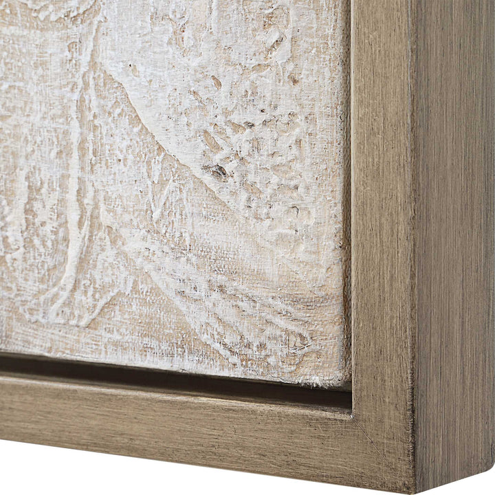American Home Furniture Uttermost Desert Oasis Abstract Canvas Art