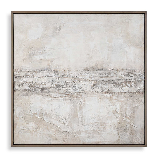 American Home Furniture Uttermost Desert Oasis Abstract Canvas Art