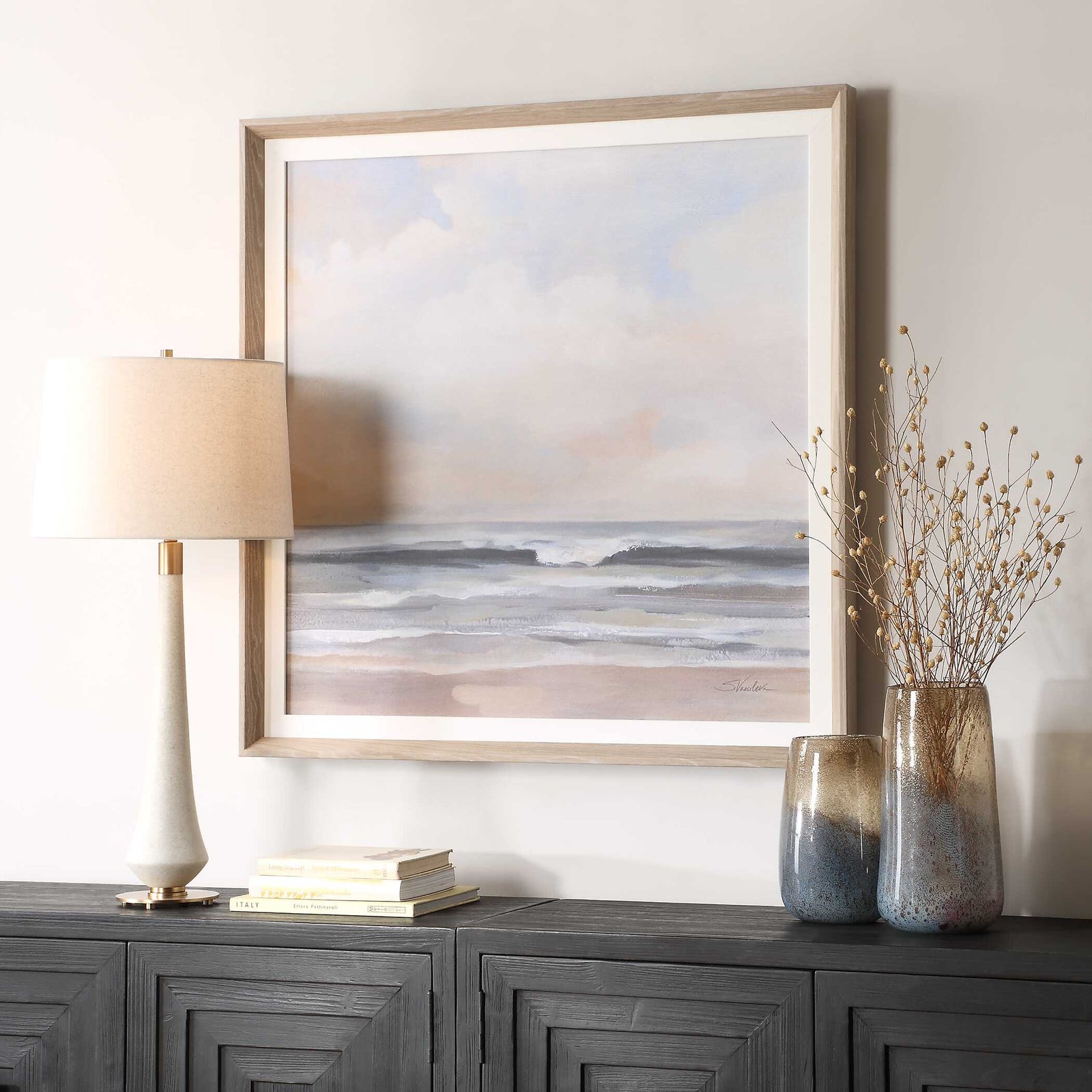 American Home Furniture Uttermost Haze Framed Print