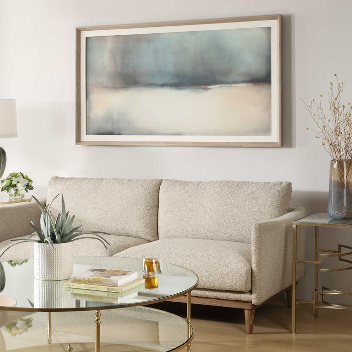 American Home Furniture Uttermost Deep Rains Framed Abstract Print
