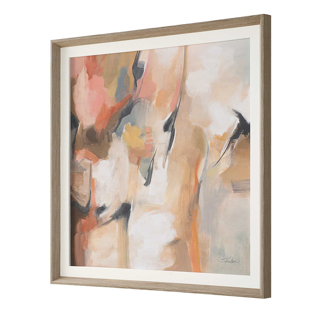 American Home Furniture Uttermost Uphill Framed Abstract Print