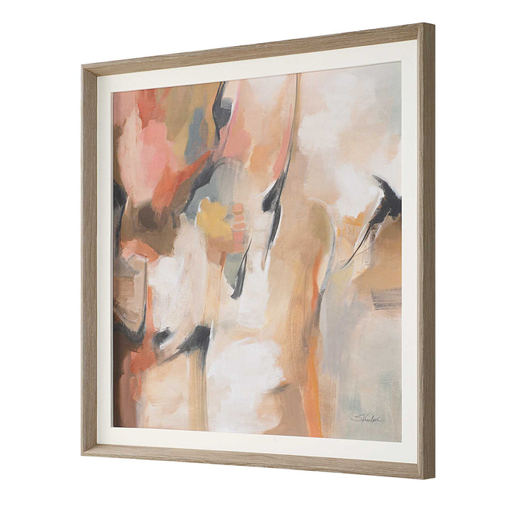 American Home Furniture Uttermost Uphill Framed Abstract Print