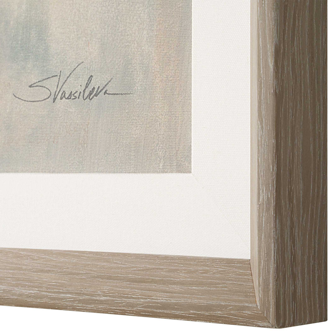 American Home Furniture Uttermost Uphill Framed Abstract Print